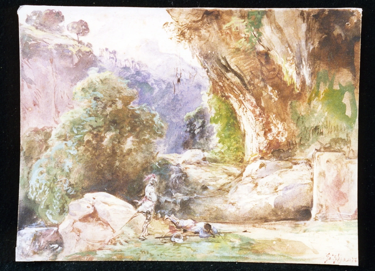 Clorinda e Tancredi - Museo Nazionale di san Martino, Napoli
